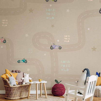 Wall Mural - Racing Cars