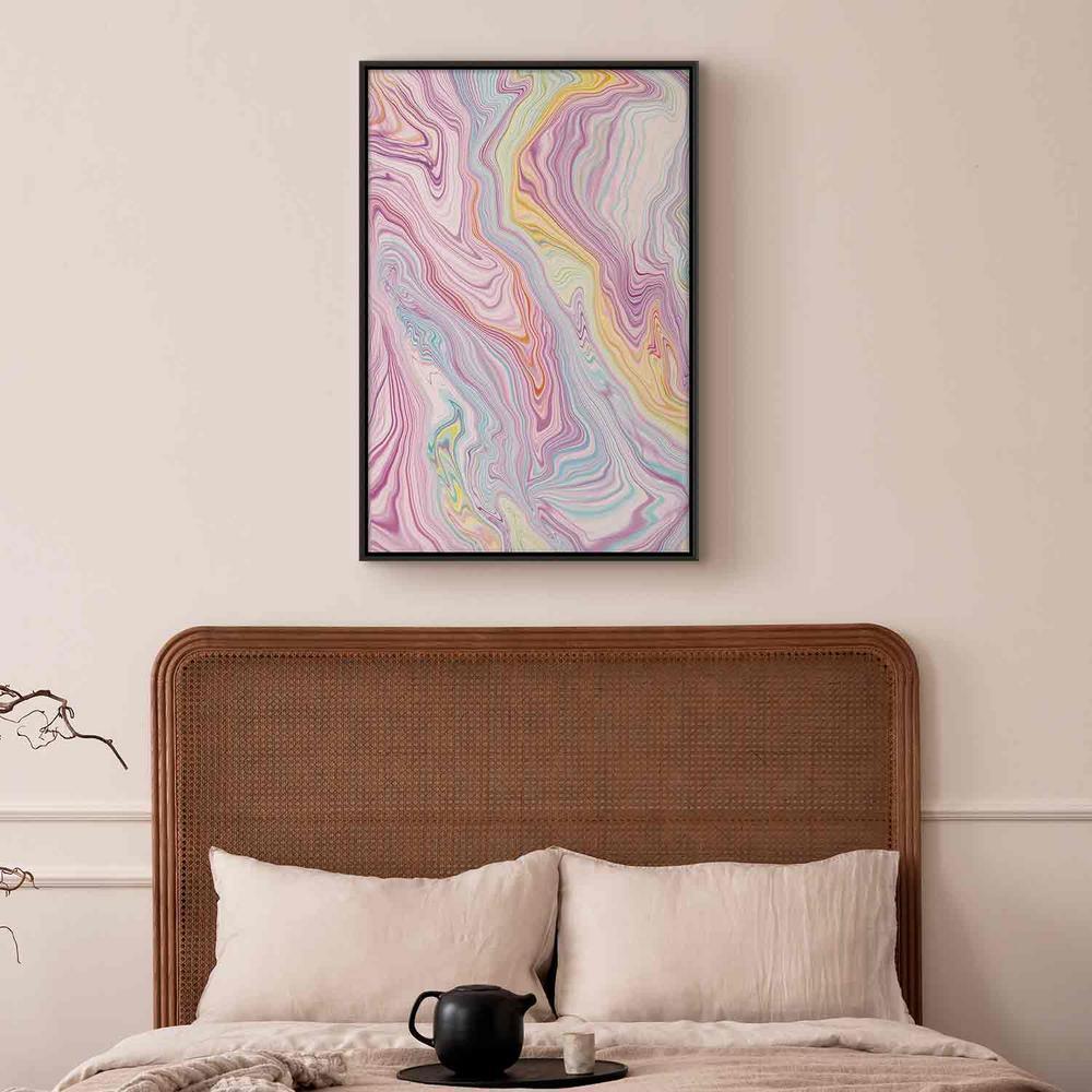 Canvas Print - Colorful Dream - Abstract Shapes in Pastel Colors