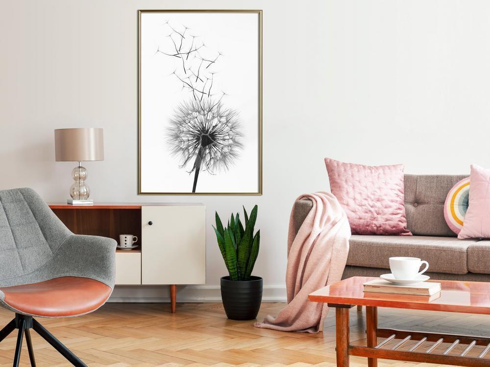 Botanical Wall Art - Gone with the Wind-artwork for wall with acrylic glass protection