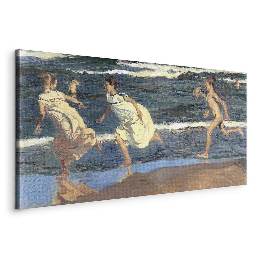 Canvas Print - Running along the Beach (Joaquín Sorolla y Bastida)