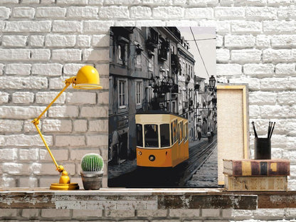 Start learning Painting - Paint By Numbers Kit - Tram in Lisbon - new hobby