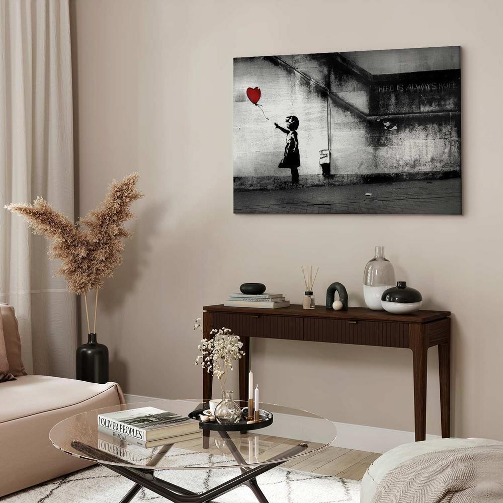 Canvas Print - hope (Banksy)