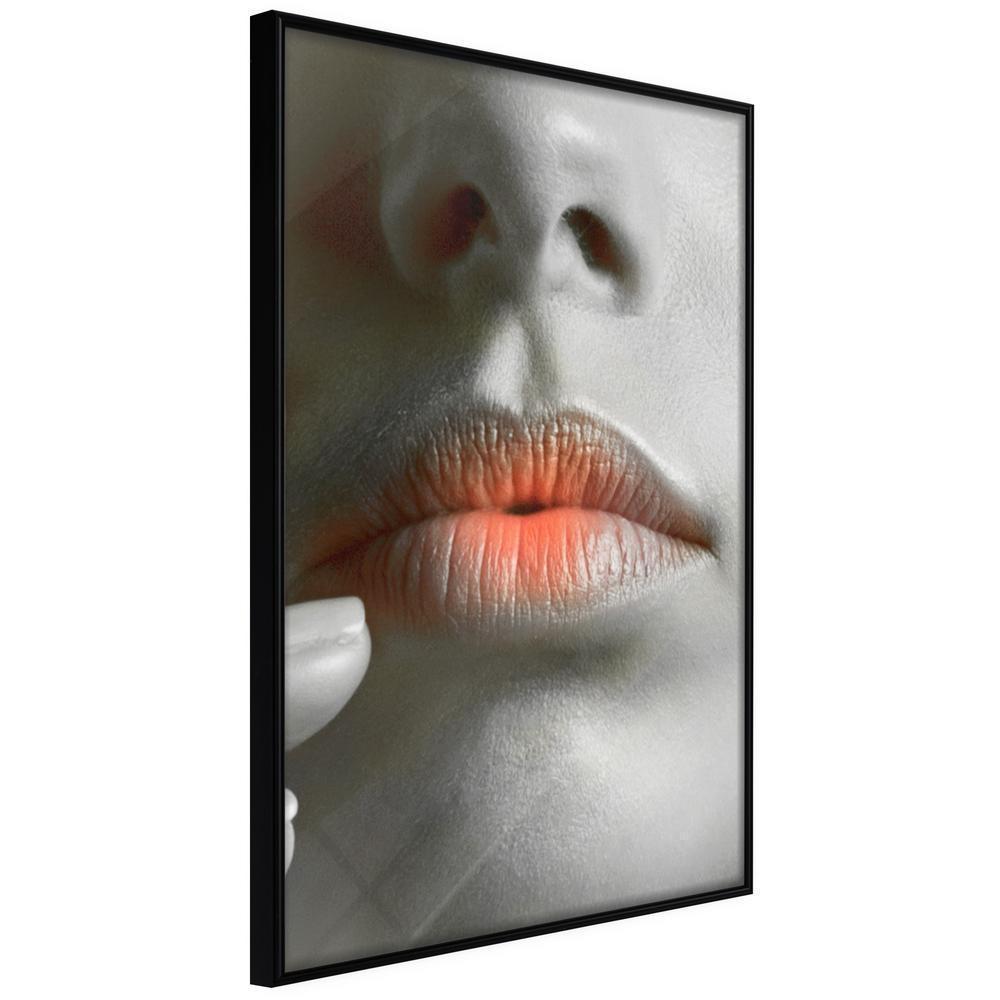 Wall Decor Portrait - Ombre Lips-artwork for wall with acrylic glass protection