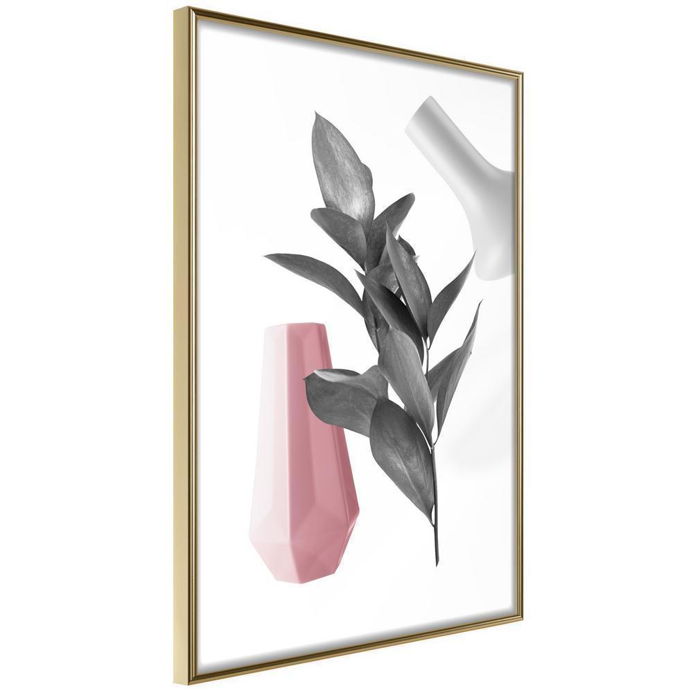 Botanical Wall Art - Floral Alchemy I-artwork for wall with acrylic glass protection