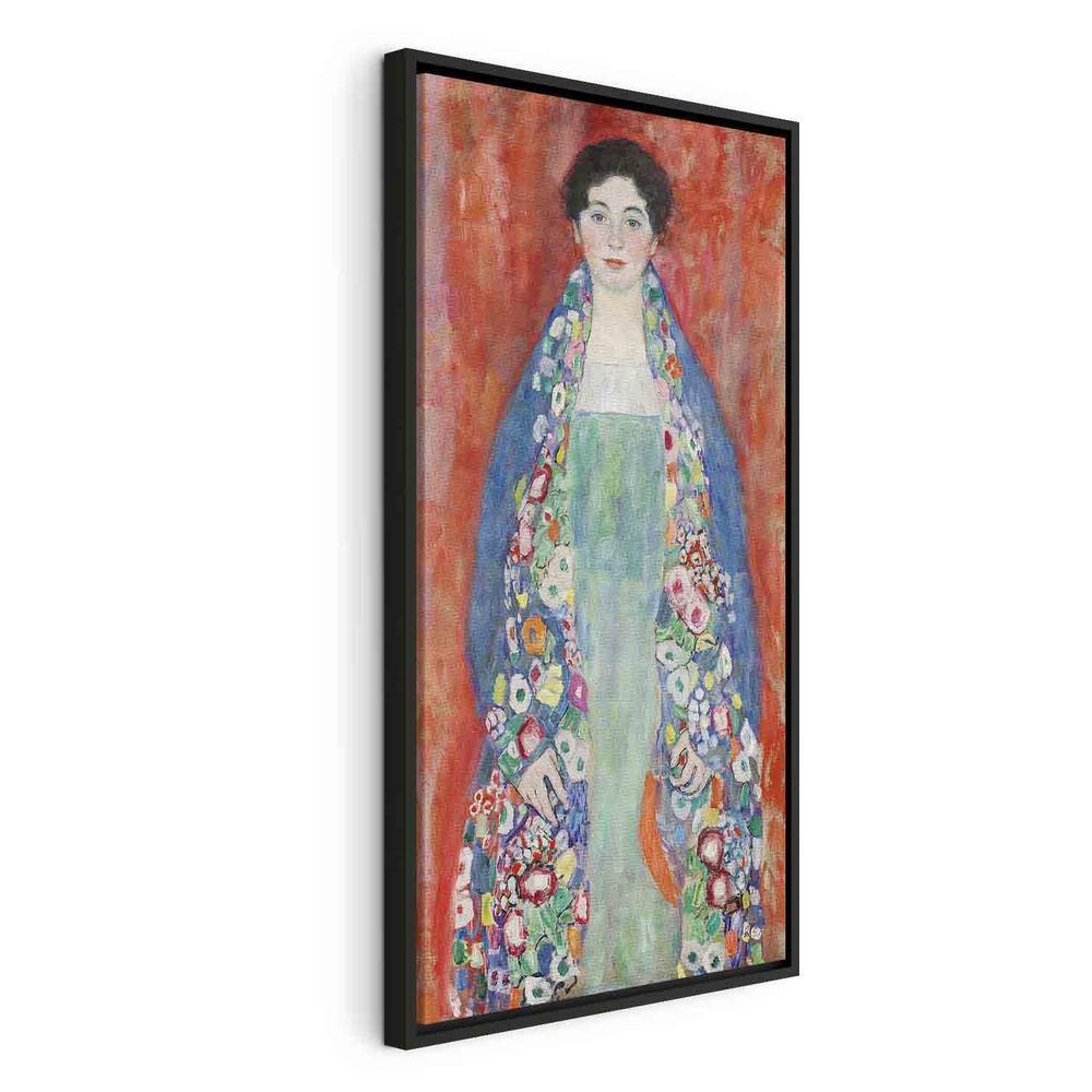 Canvas Print - Portrait of Fräulein Lieser (Gustav Klimt)