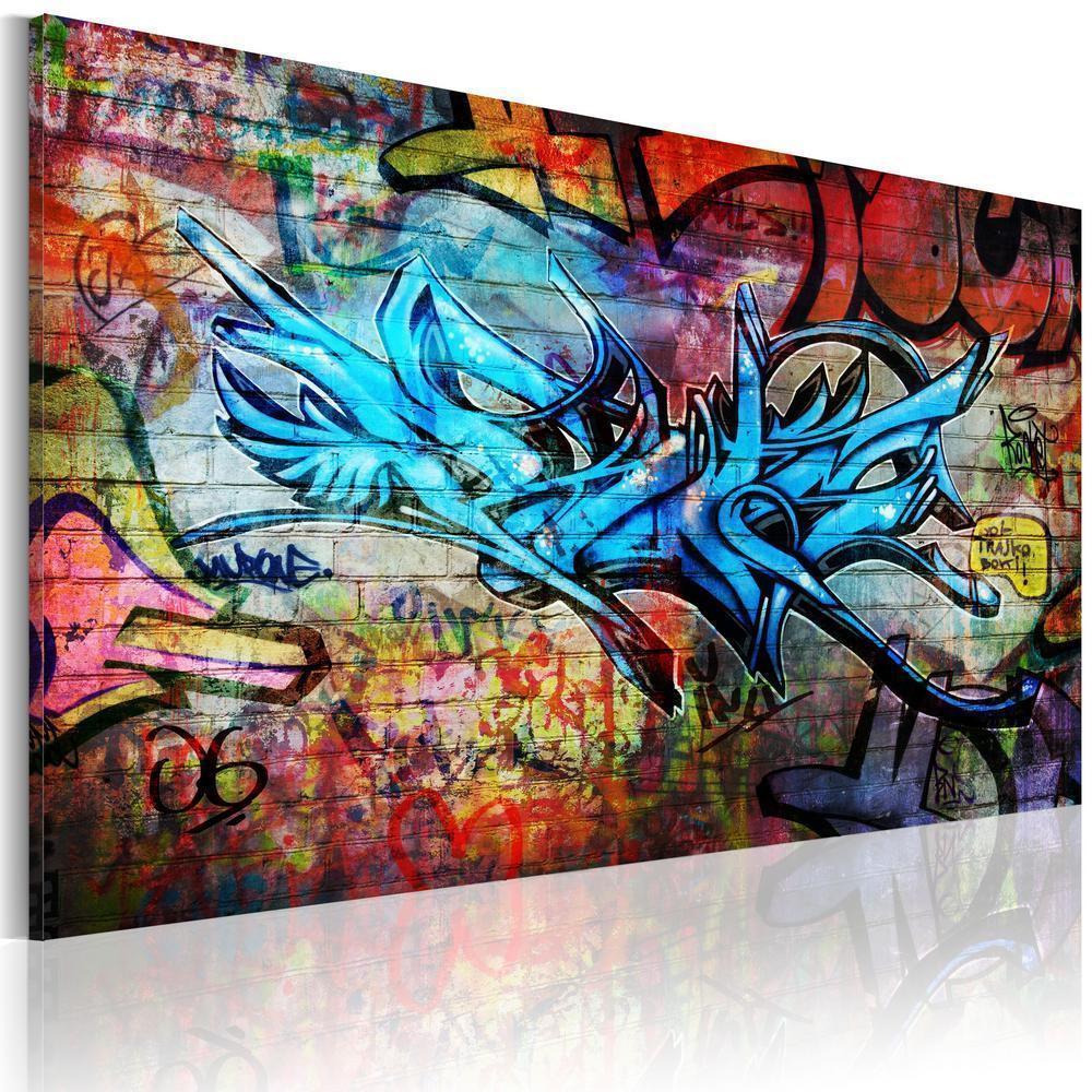Canvas Print - Anonymous graffiti-ArtfulPrivacy-Wall Art Collection