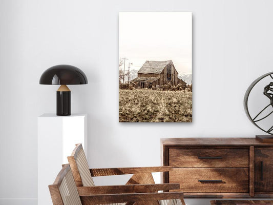 Canvas Print - Abandoned Ranch (1 Part) Vertical-ArtfulPrivacy-Wall Art Collection