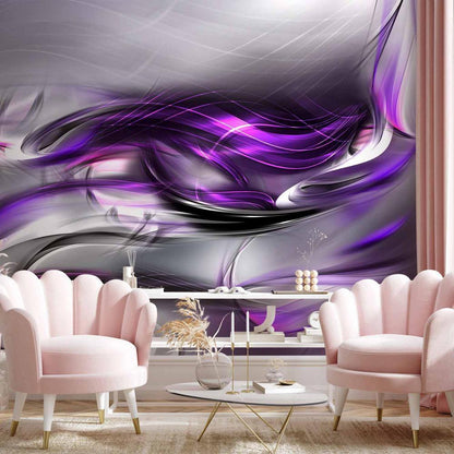 Wall Mural - Purple Swirls