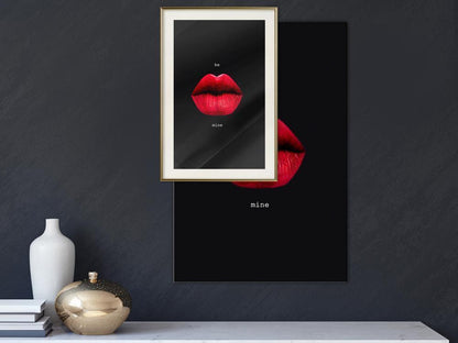 Abstract Poster Frame - Lust-artwork for wall with acrylic glass protection