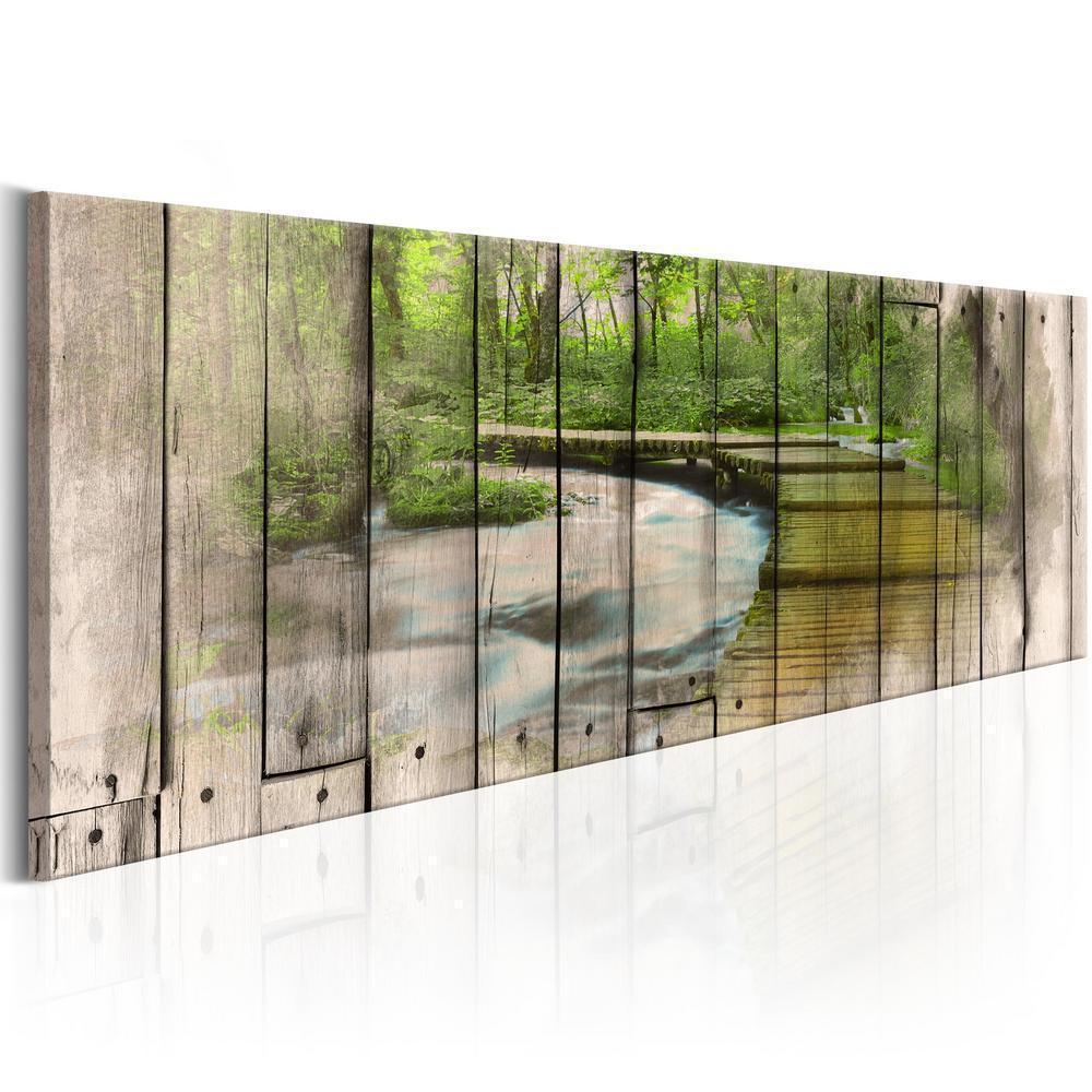 Canvas Print - The River of Memories-ArtfulPrivacy-Wall Art Collection