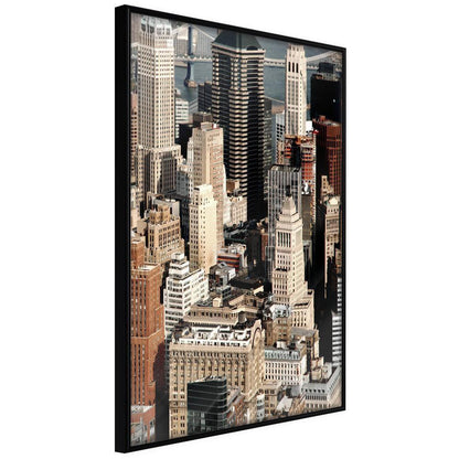 Wall Art Framed - Urban Life-artwork for wall with acrylic glass protection