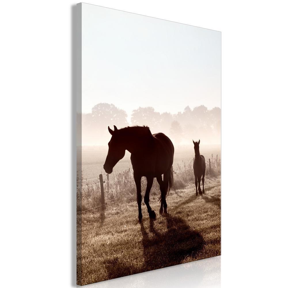 Canvas Print - Morning of Memories (1 Part) Vertical