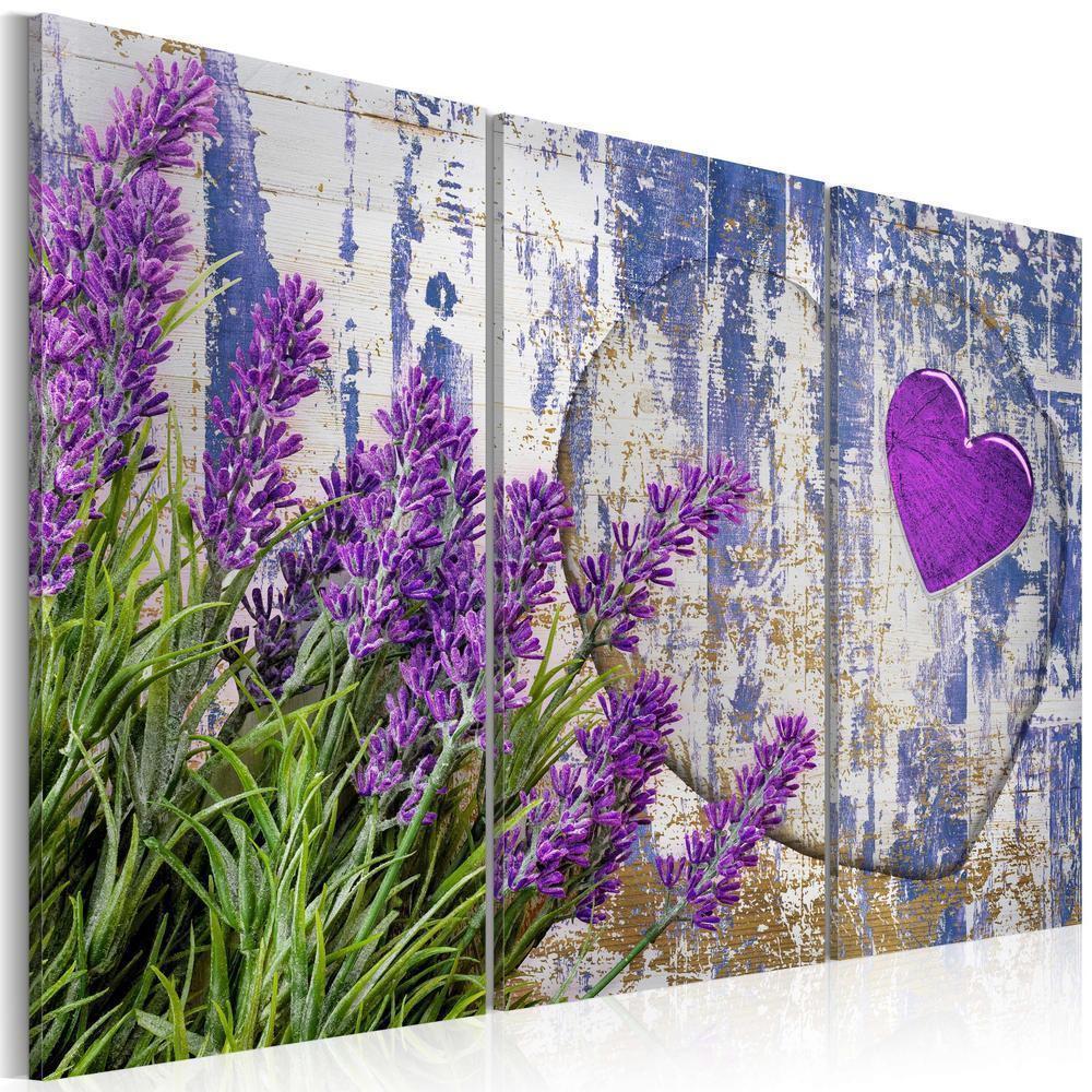 Canvas Print - Lawender love-ArtfulPrivacy-Wall Art Collection