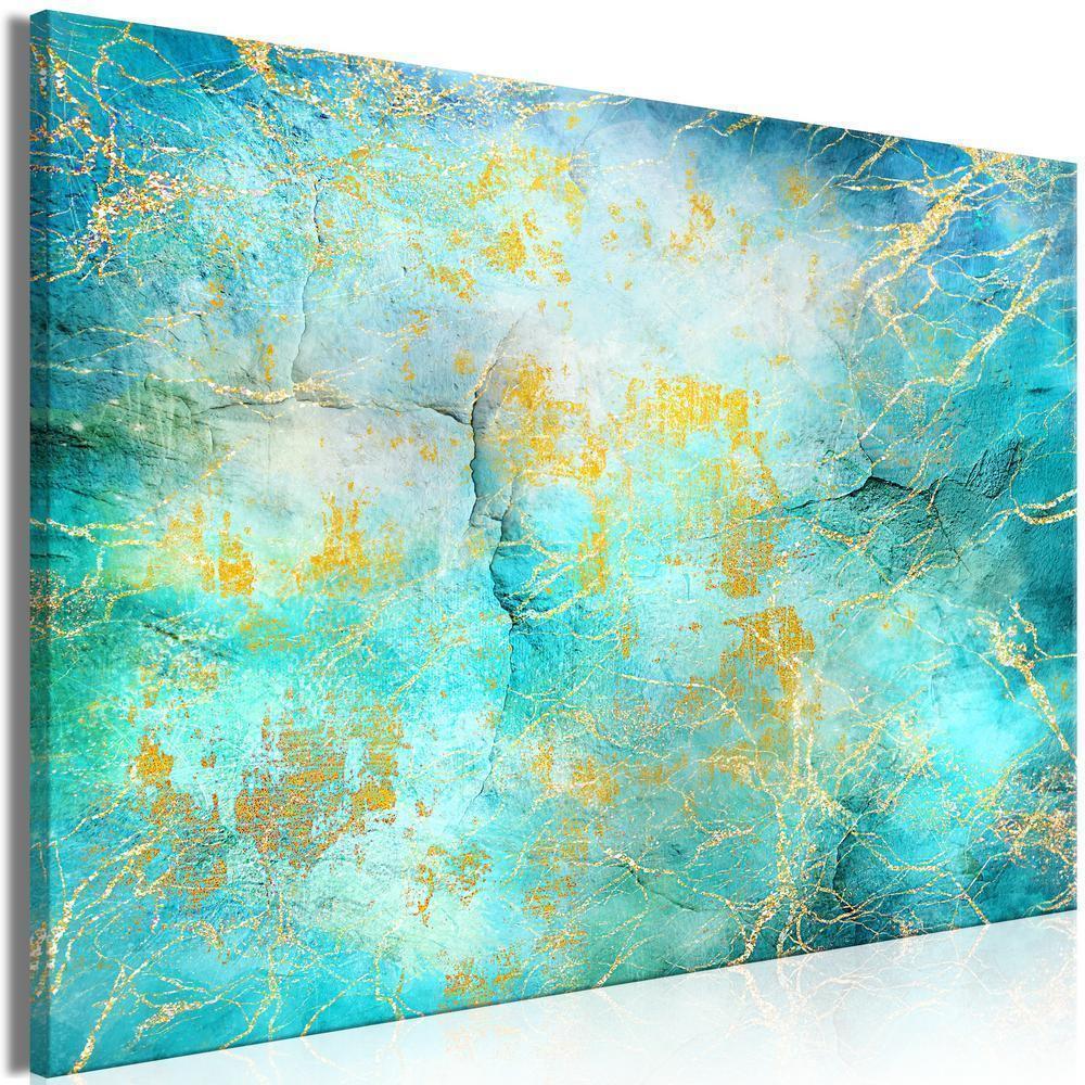 Canvas Print - Emerald Ocean (1 Part) Wide-ArtfulPrivacy-Wall Art Collection