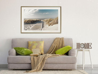 Framed Art - Swaying Wind-artwork for wall with acrylic glass protection