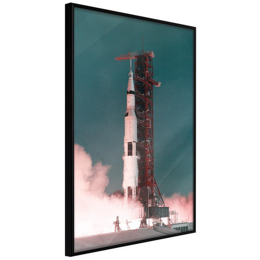 Photography Wall Frame - Launch into the Unknown-artwork for wall with acrylic glass protection