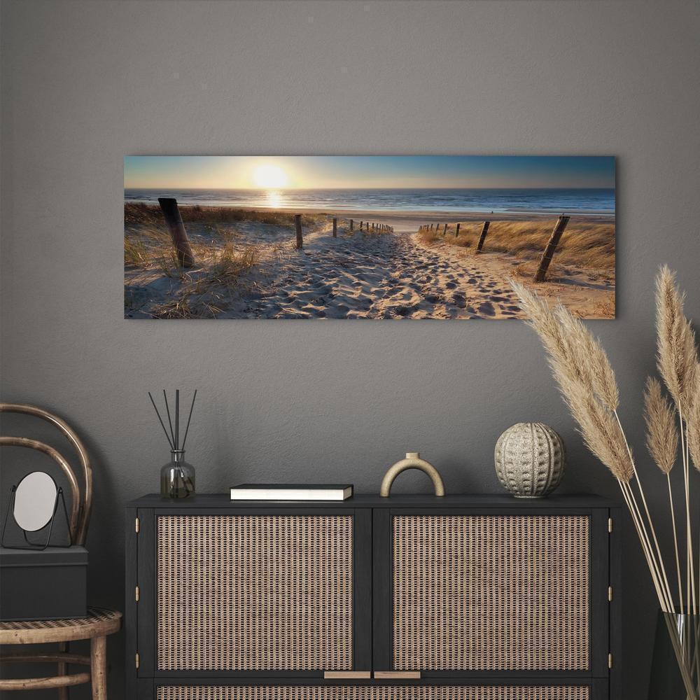 Canvas Print - Sunset Path-ArtfulPrivacy-Wall Art Collection