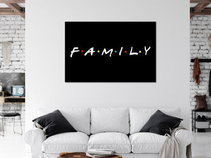 Canvas Print - Family (1 Part) Wide-ArtfulPrivacy-Wall Art Collection