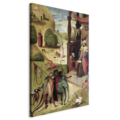 Canvas Print - StJames and the Magician (Hieronim Bosch)