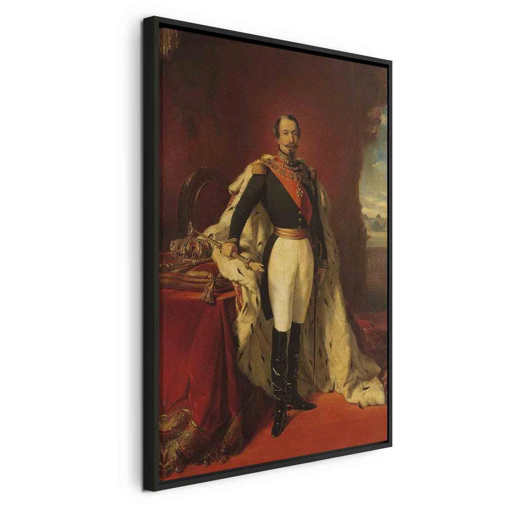 Canvas Print - Portrait of Napoleon III (Franz Xaver Winterhalter)