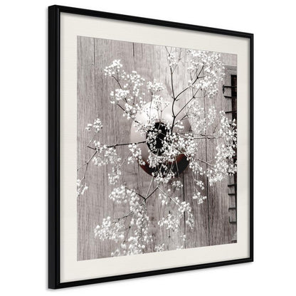 Botanical Wall Art - Reminiscence of Spring (Square)-artwork for wall with acrylic glass protection