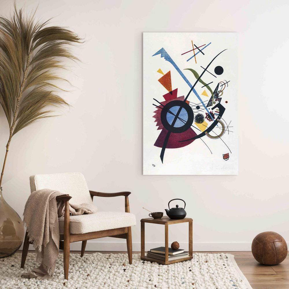 Canvas Print - Primary Colors - Kandinsky’s Geometric Abstraction (Wassily Kandinsky)