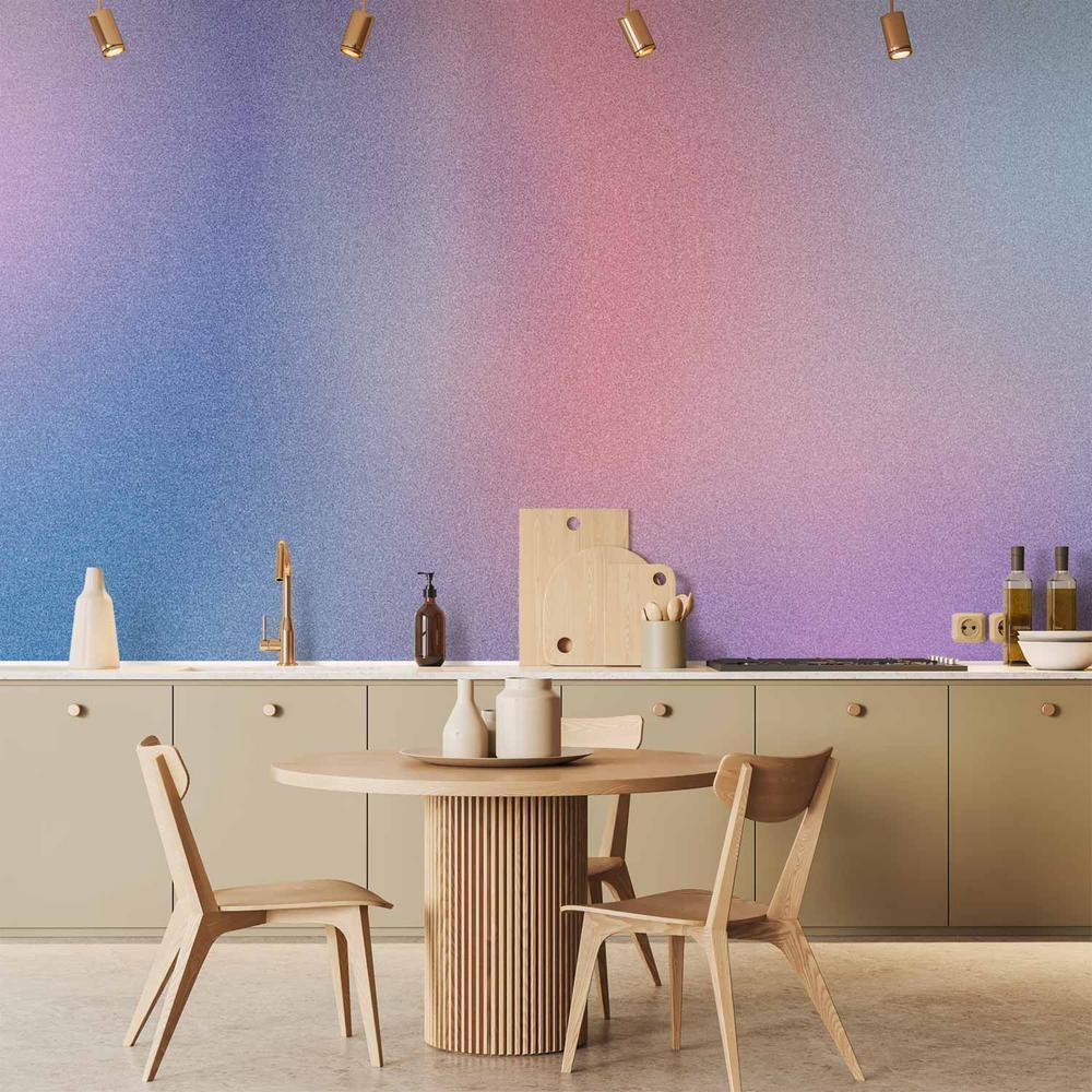 Wall Mural - Rainbow Gradient - Delicate Multicolored Gradient Resembling Mist