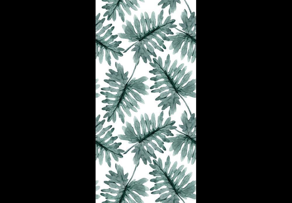 Classic Wallpaper made with non woven fabric - Wallpaper - Dance of the Leaves - ArtfulPrivacy