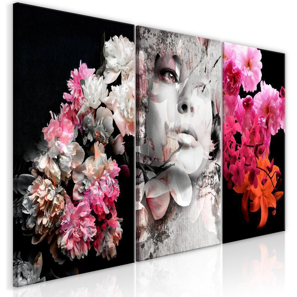 Canvas Print - Mature Infatuation (3 Parts)-ArtfulPrivacy-Wall Art Collection