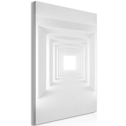 Canvas Print - Shadow Tunnel (1 Part) Vertical-ArtfulPrivacy-Wall Art Collection