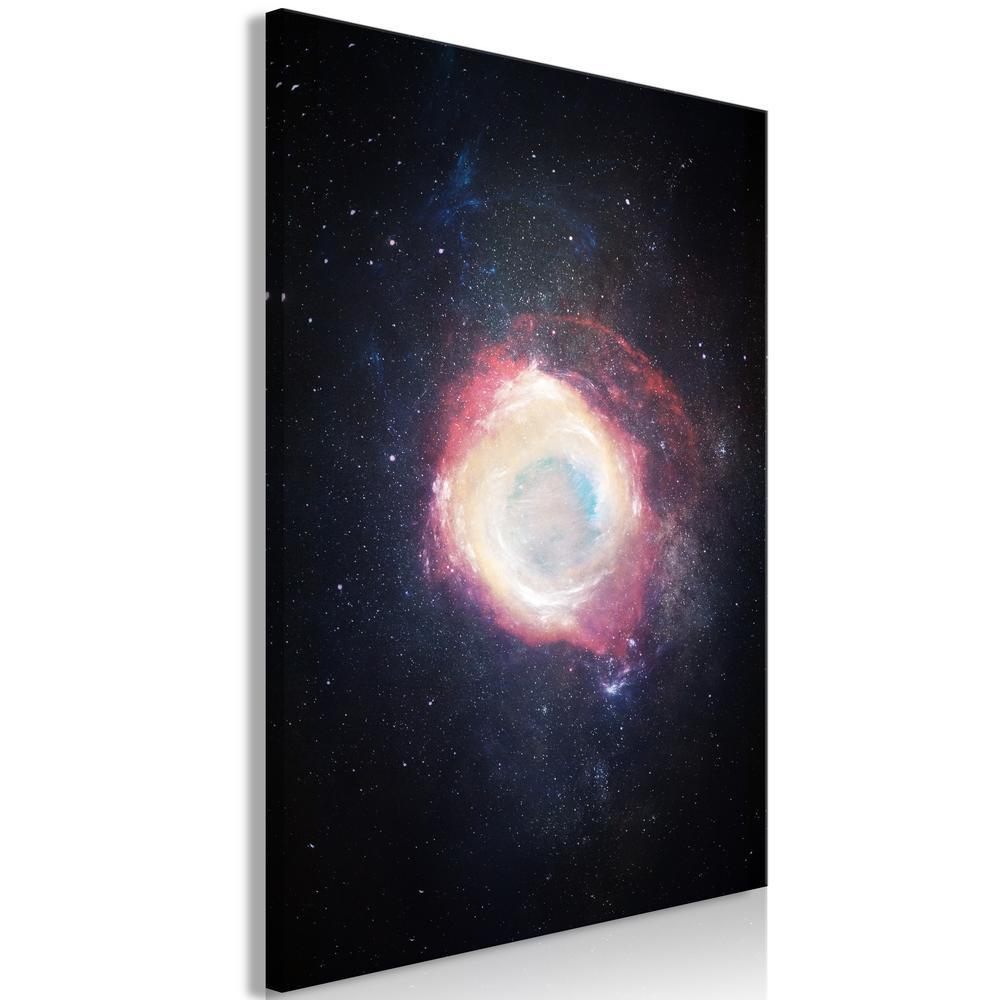 Canvas Print - Galactic Explosion (1 Part) Vertical-ArtfulPrivacy-Wall Art Collection