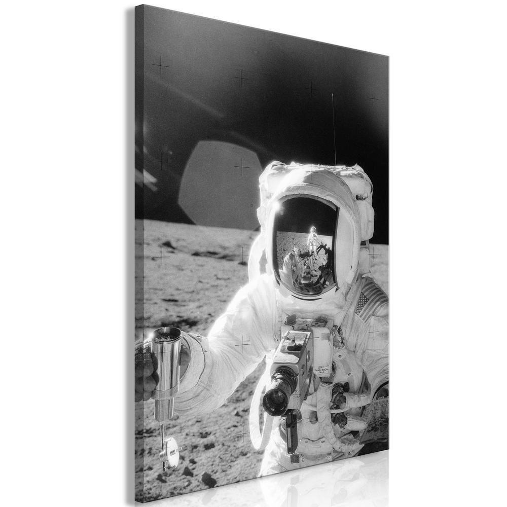 Canvas Print - Profession of Astronaut (1 Part) Vertical-ArtfulPrivacy-Wall Art Collection