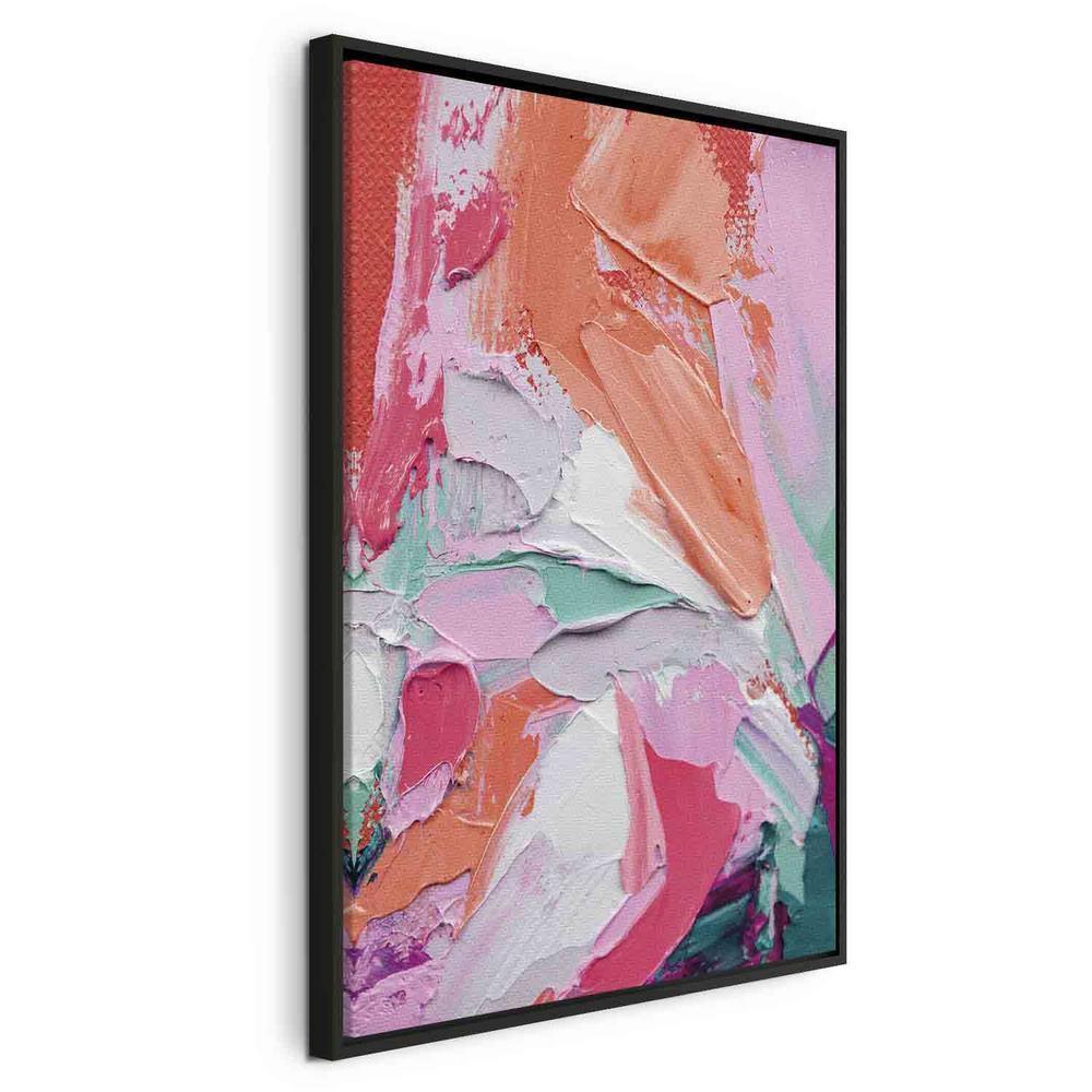 Canvas Print - Energetic Colors - Abstract Composition with Intense Colors