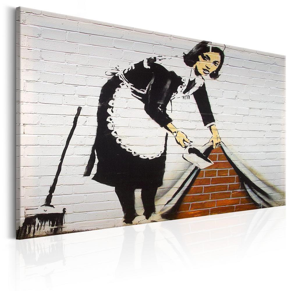 Canvas Print - Maid in London by Banksy-ArtfulPrivacy-Wall Art Collection