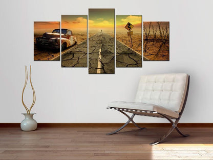 Canvas Print - Difficult road-ArtfulPrivacy-Wall Art Collection
