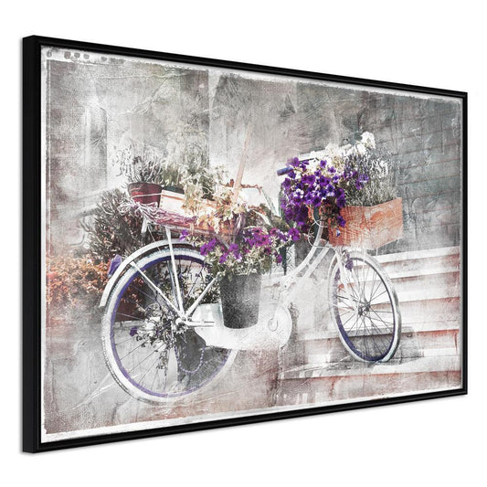 Vintage Motif Wall Decor - Flower Delivery-artwork for wall with acrylic glass protection