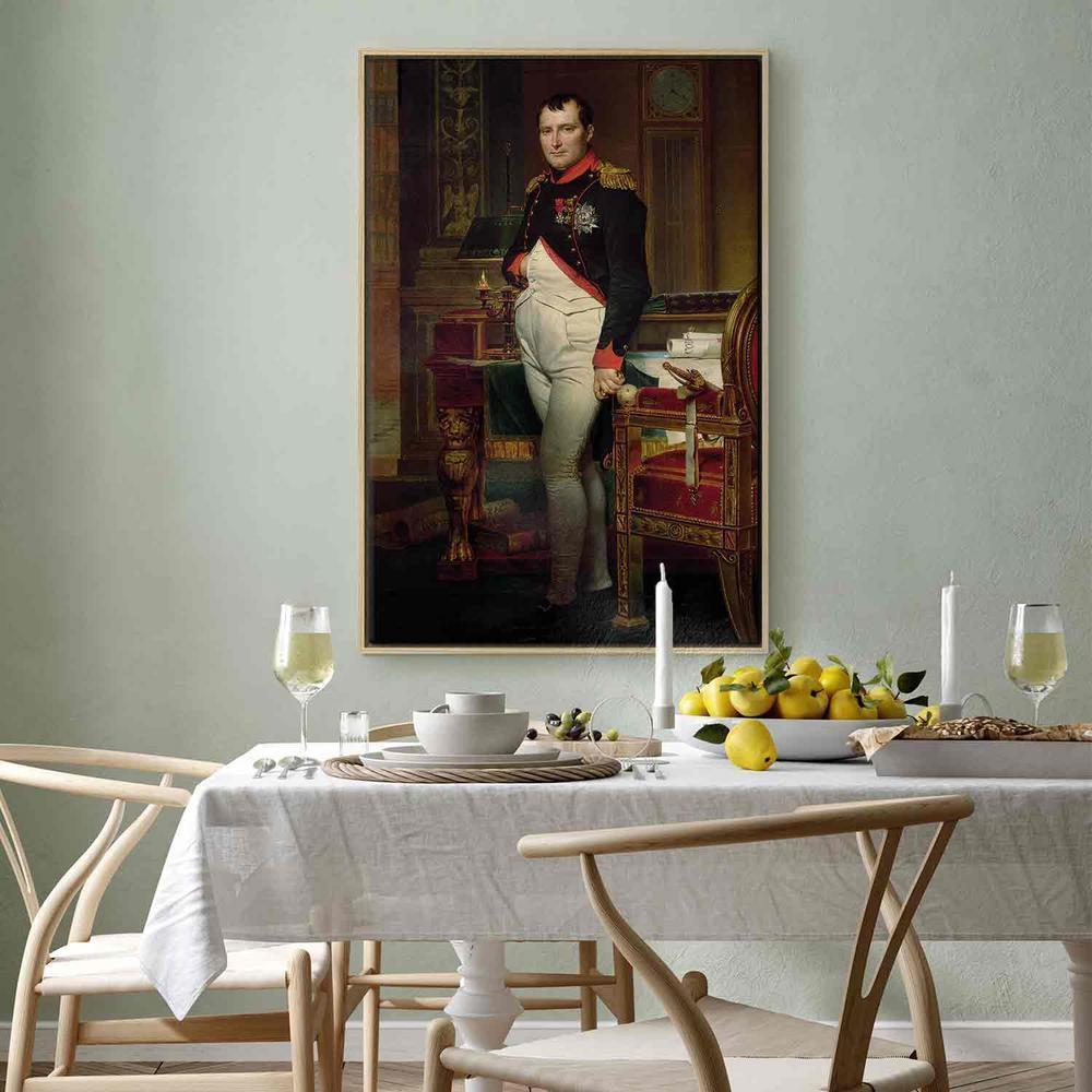 Canvas Print - Napoleon Bonaparte (Jacques-Louis David)