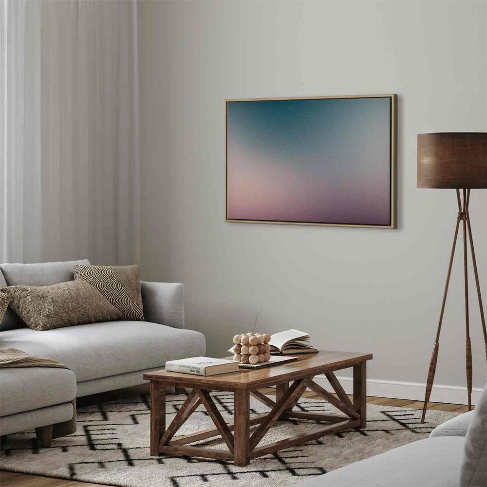 Canvas Print - Nostalgic Gradient - Gradient Composition in Subdued Colors