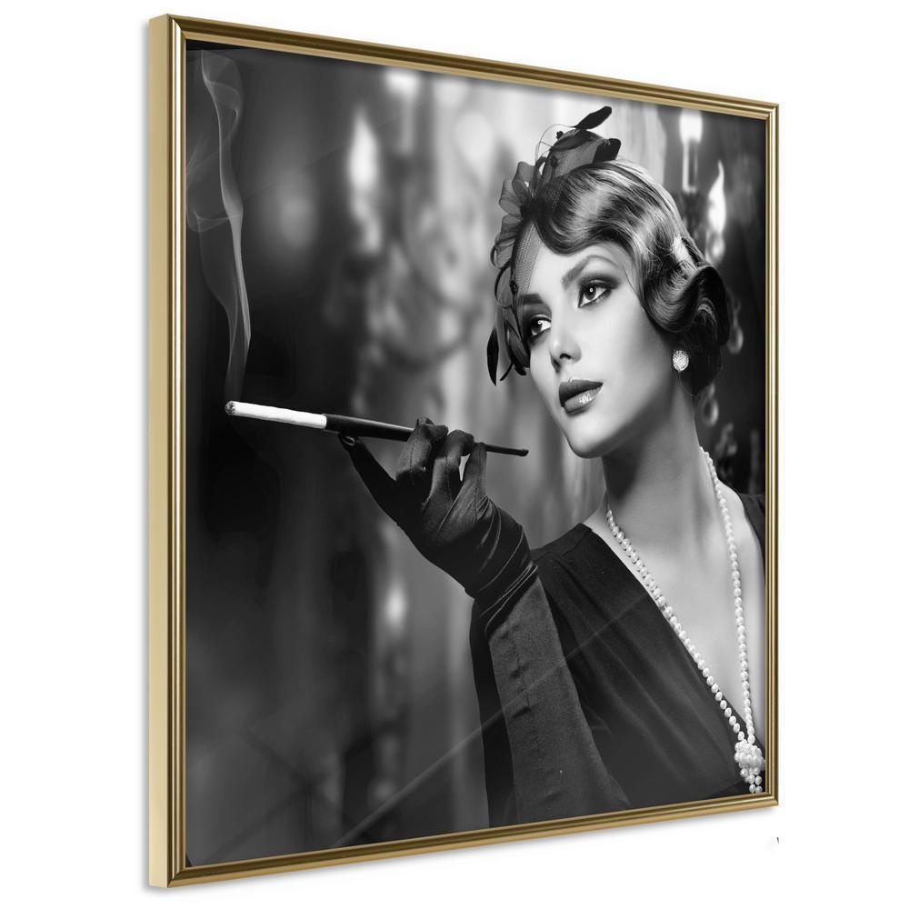 Wall Decor Portrait - Classic Elegance-artwork for wall with acrylic glass protection