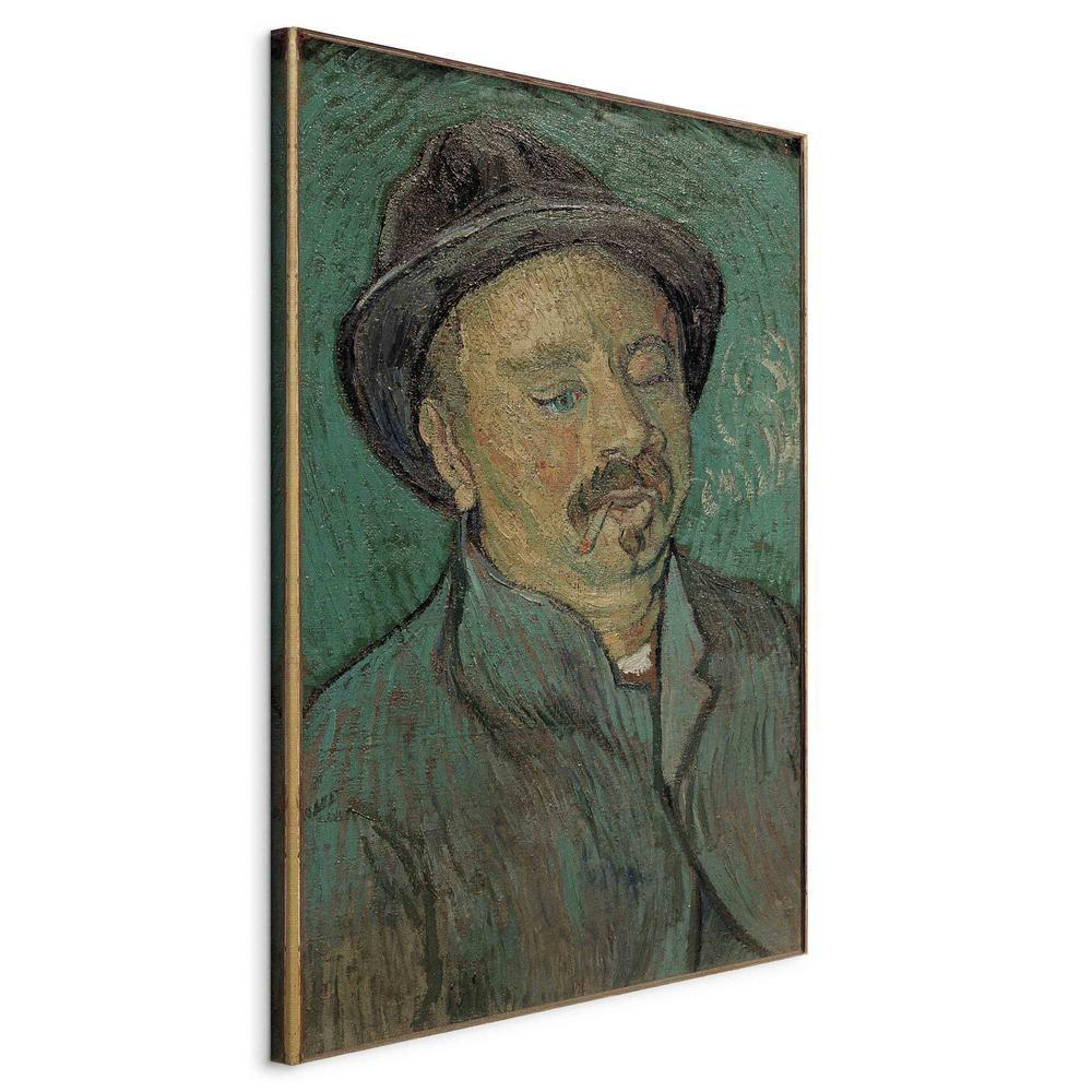 Canvas Print - Portrait of a oneeyed man (Vincent Van Gogh)