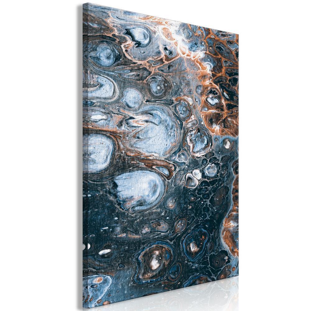 Canvas Print - Ocean of Stain (1 Part) Vertical-ArtfulPrivacy-Wall Art Collection