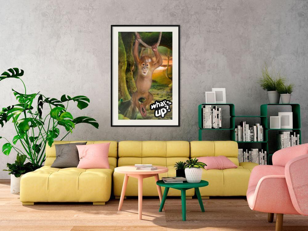 Frame Wall Art - Life in the Jungle-artwork for wall with acrylic glass protection