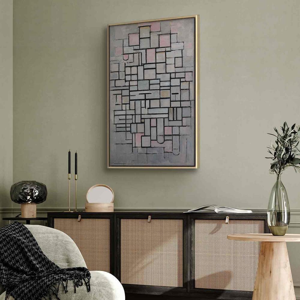 Canvas Print - Composition No IV (Piet Mondrian)