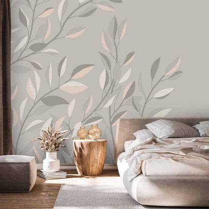 Wall Mural - Climbing Leaves - Second Variant