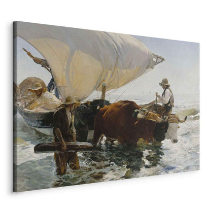 Canvas Print - The Return from Fishing (Joaquín Sorolla y Bastida)