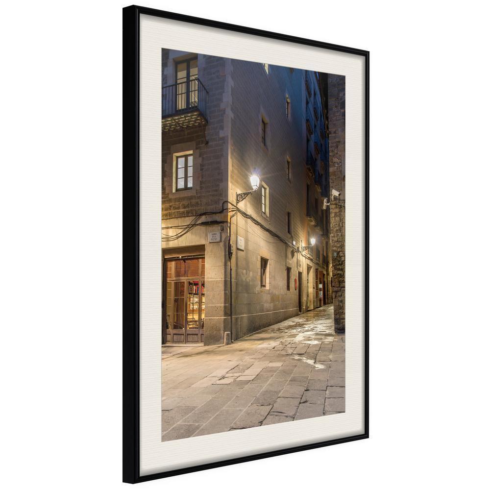 Photography Wall Frame - Meeting at the Corner-artwork for wall with acrylic glass protection