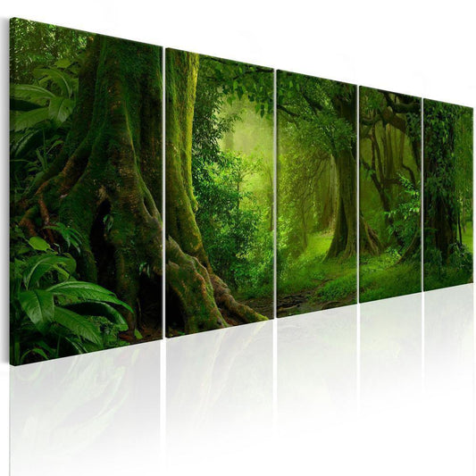 Canvas Print - Tropical Jungle-ArtfulPrivacy-Wall Art Collection