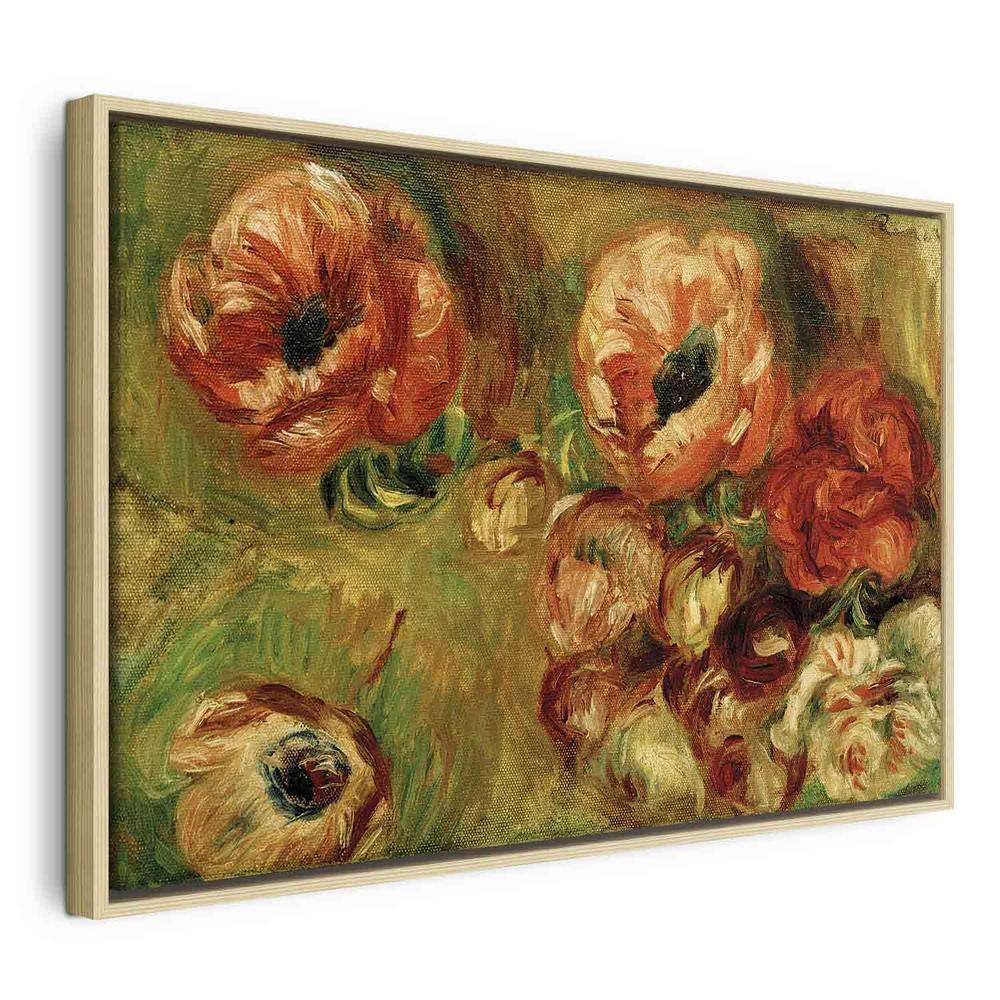 Canvas Print - Les Anémones (Pierre-Auguste Renoir)