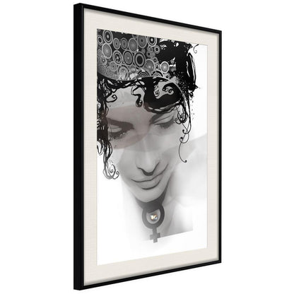 Wall Decor Portrait - Delicate Features-artwork for wall with acrylic glass protection