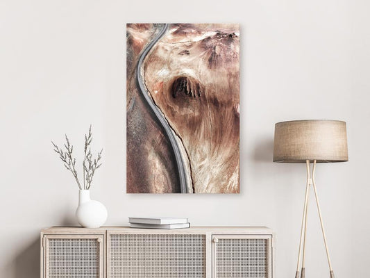 Canvas Print - Mountain Serpentine (1 Part) Vertical-ArtfulPrivacy-Wall Art Collection